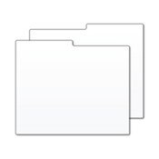 Photo Box Divider Card - White Poly